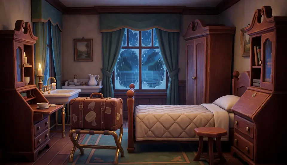 Gästezimmer Ost in der Villa Rabenhof